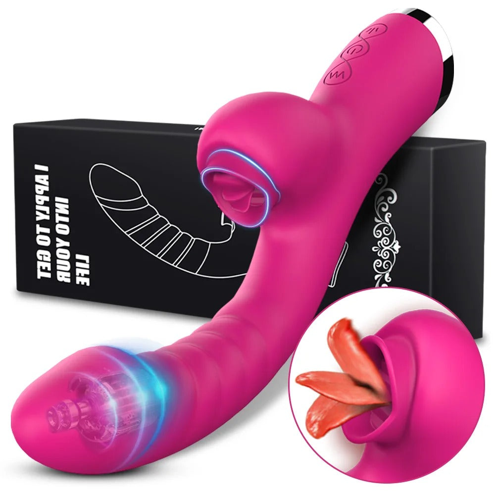 VIBRADOR CON LENGUA